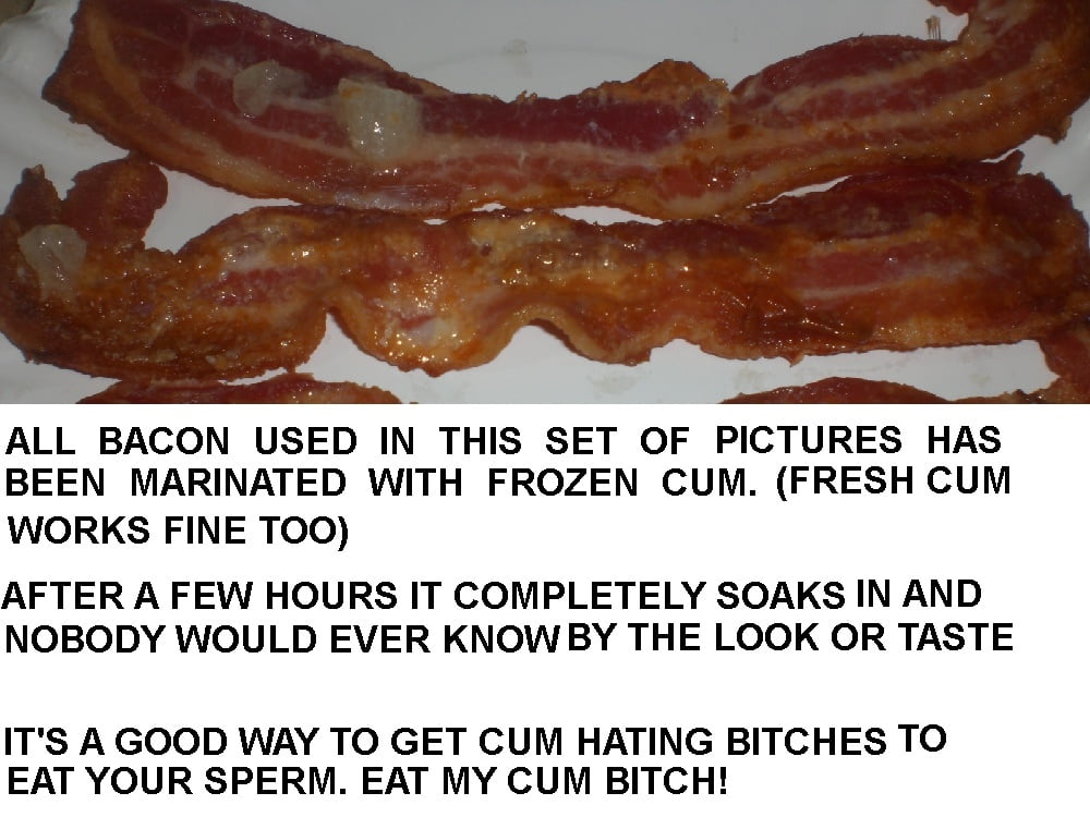 PIG Cum Bacon Eating by My FAT BBW Oinker PIG #91205815