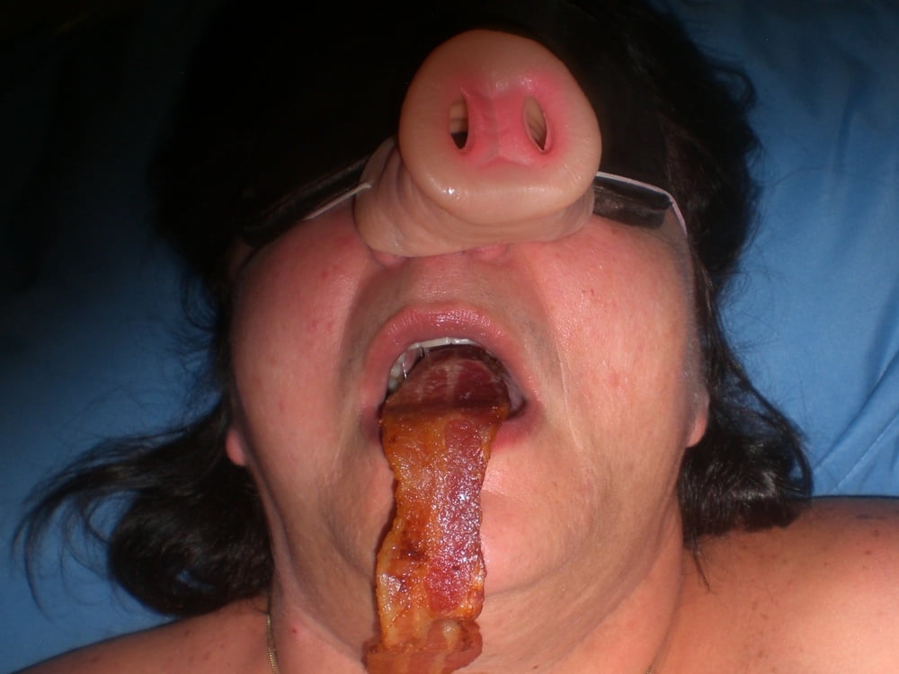 Pig cum bacon manger par mon gras bbw oinker pig
 #91205836