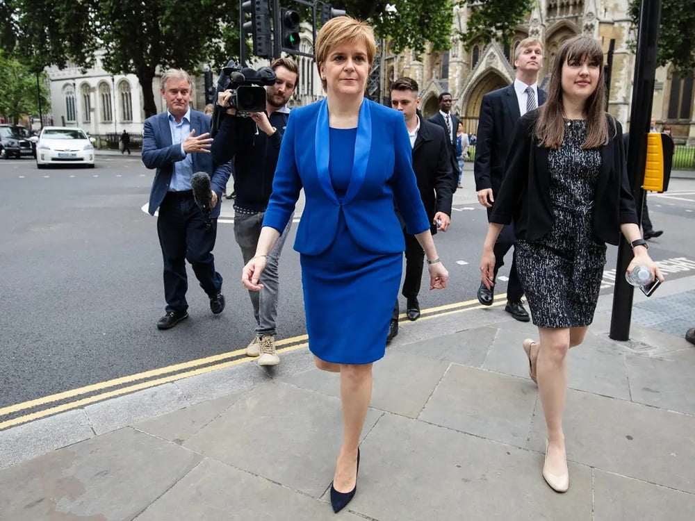 Die schottische Politikerin Nicola Sturgeon
 #93917375