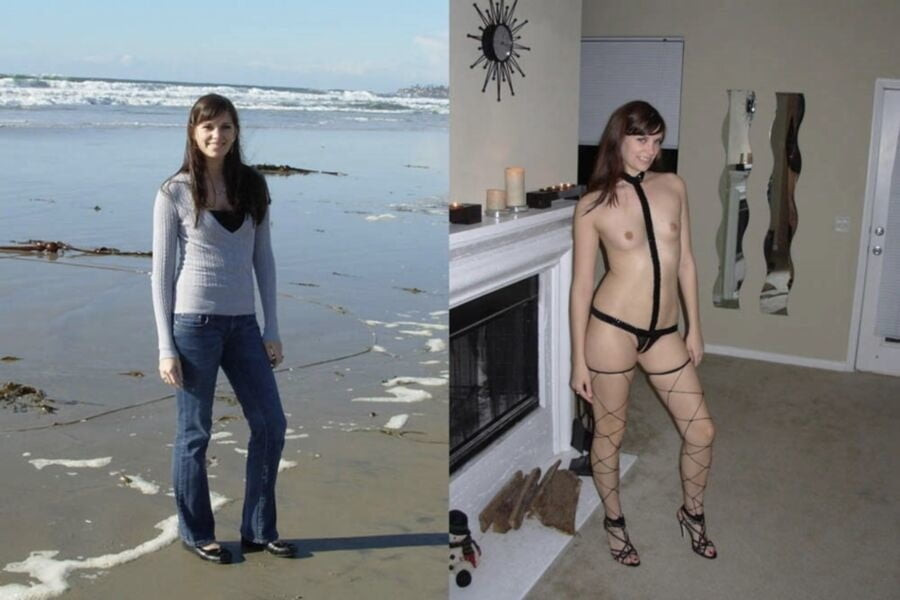 Random Whores and Sluts Dressed-Undressed 20 #80655732