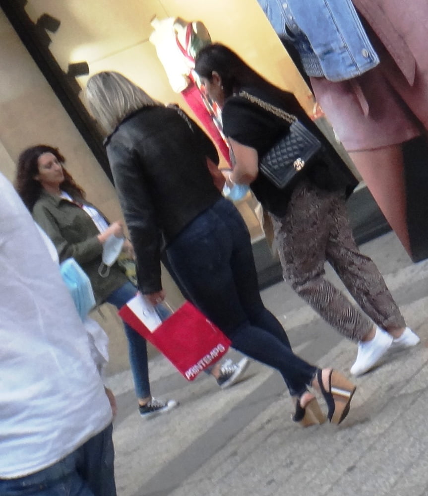 Candid hot mature in slingback wedges high heels #80481762