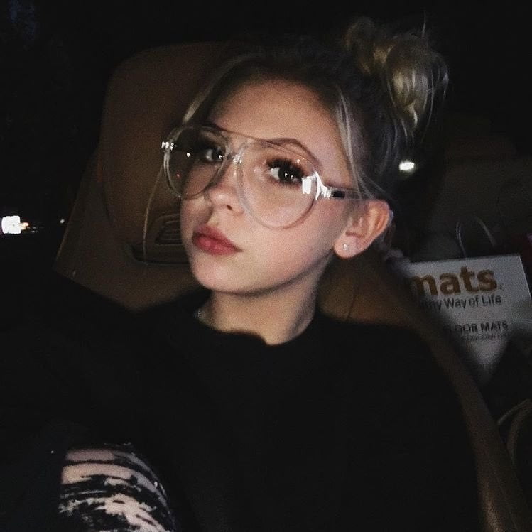 Jordyn Jones looking cute in glasses. #80737536