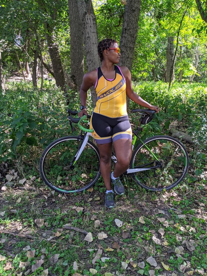 Ebony Cycling Spandex Asses Cameltoes #81584121