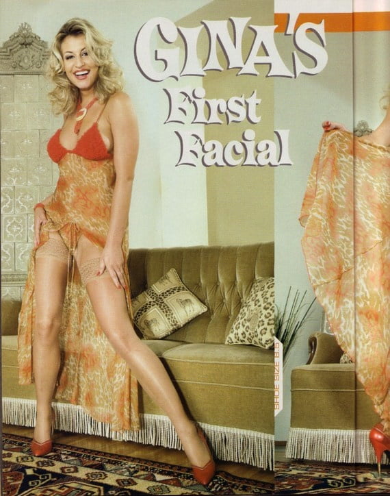 Leg Show Magazine - Blonde in Lace Top Stockings #89538874