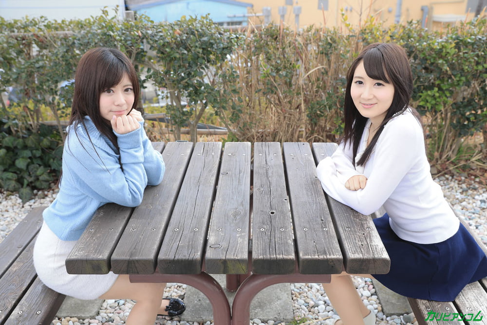 Chie Aoi and Kurumi Chino :: Beautiful Lesbian 1 - CARIBBEAN #91988197