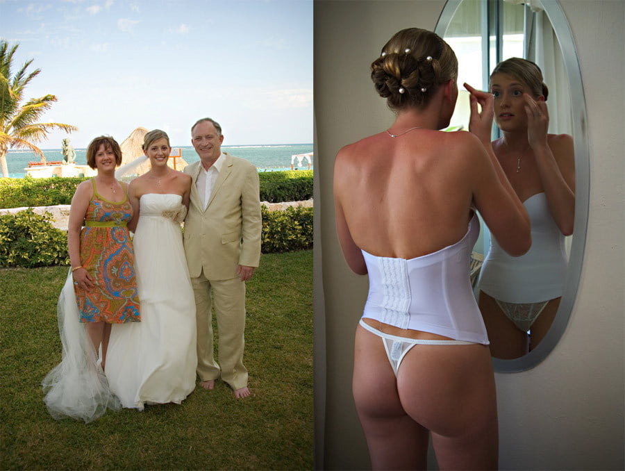 Día de la boda novias vestidas desnudas en off listo para follar
 #81389710