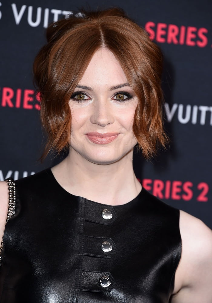 Karen Gillan - Lederkleid
 #89384939