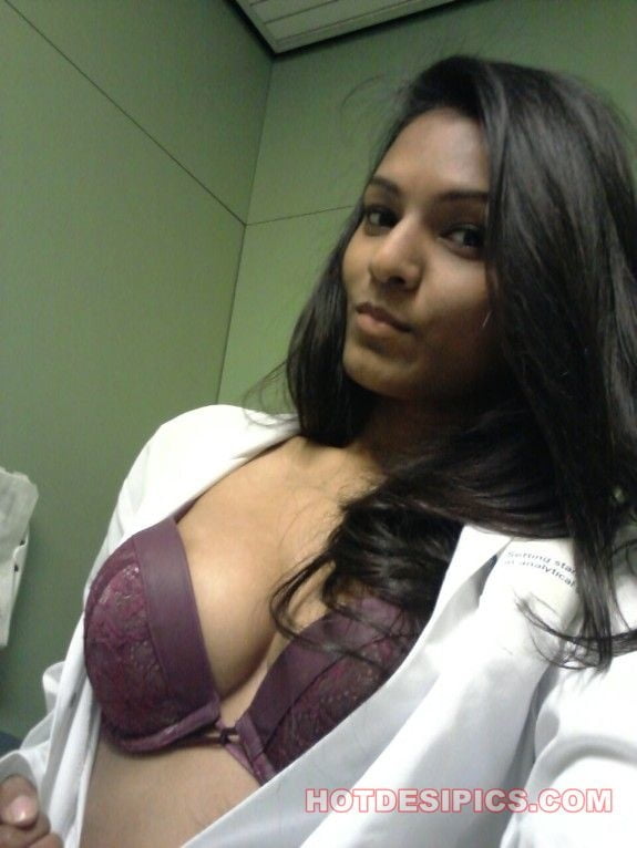 indian sexy doctor naked selfie #80947933