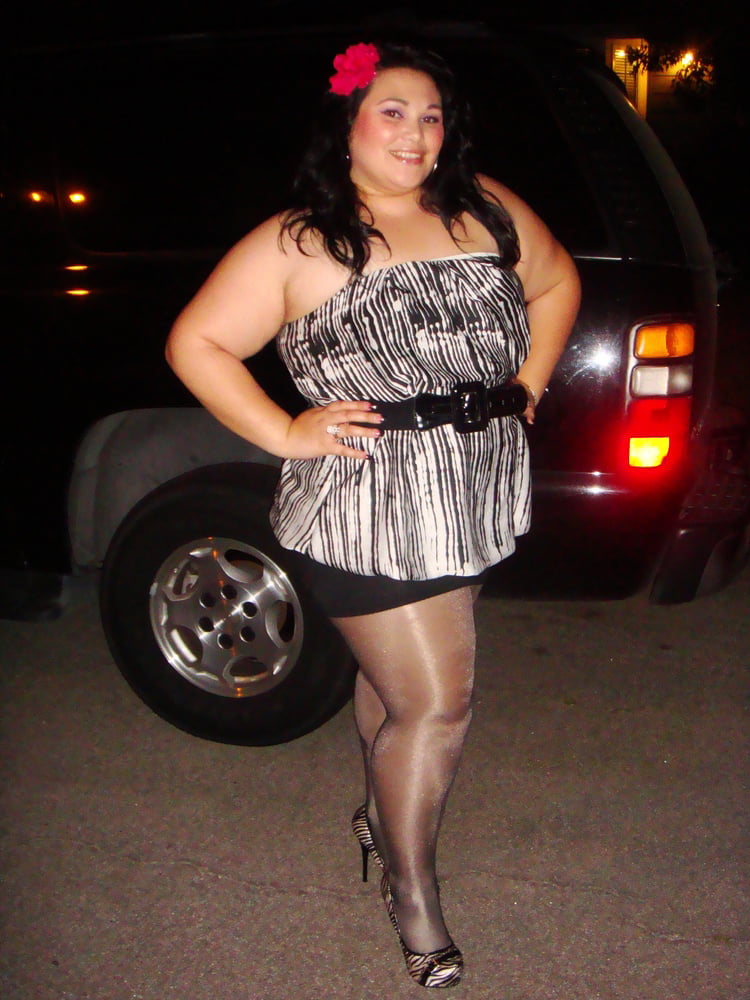 sexy bbw in pantyhose #89823327
