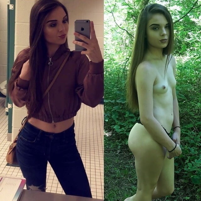 Before and After - Girls With Small and Perky Tits 4 #95789221