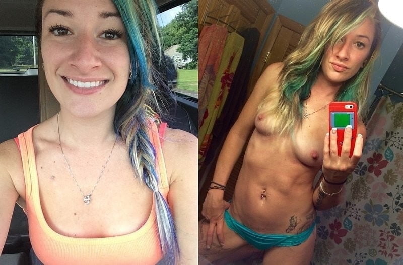 Before and After - Girls With Small and Perky Tits 4 #95789224