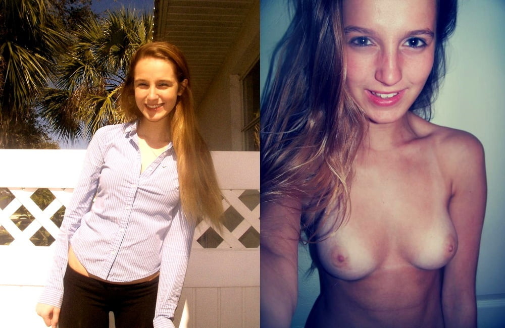 Before and After - Girls With Small and Perky Tits 4 #95789227
