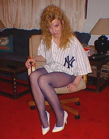 Early Web Donna in Pantyhose 1990s #94818630