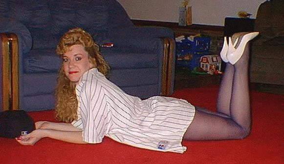 Early Web Donna in Pantyhose 1990s #94818635