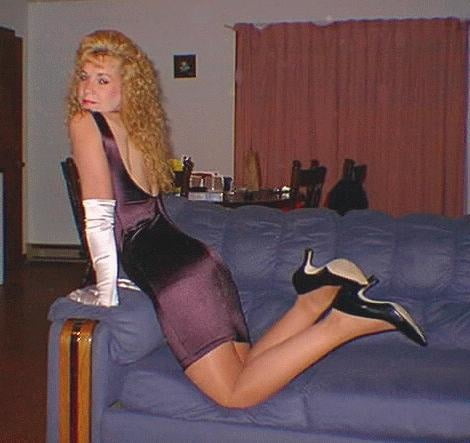 Early Web Donna in Pantyhose 1990s #94818710