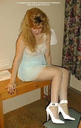 Early Web Donna in Pantyhose 1990s #94818887