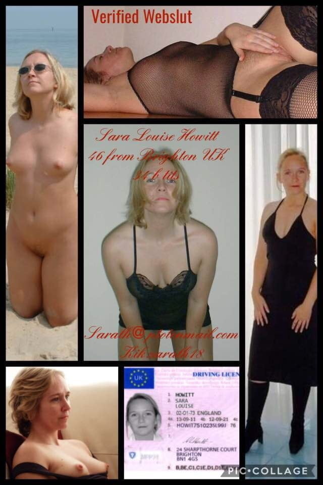 Exposed Whore Sara Louise Howitt From Brighton UK #99464530