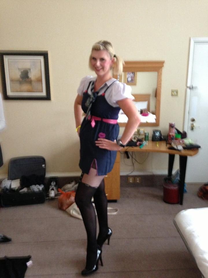Dressed as a schoolgirl 04 #103460894