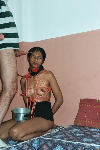 Worthless Paki muslim cheap bitches in bondage and BDSM #95188565
