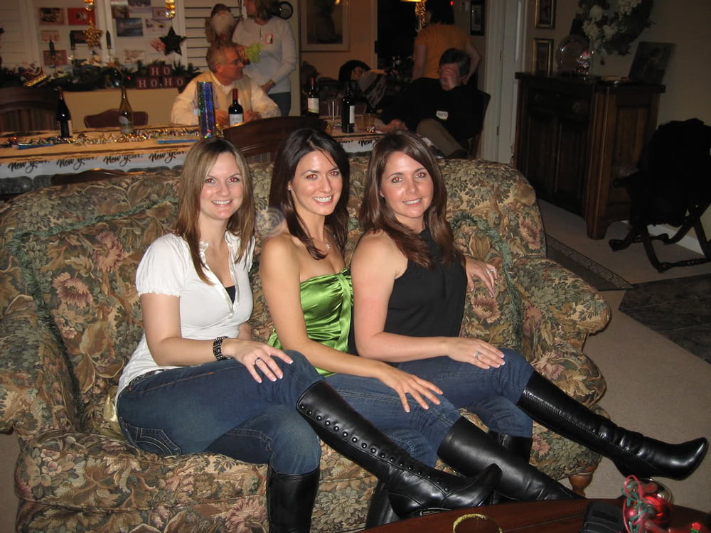 Milfs &amp; Gilfs - Boots and Jeans #99614142