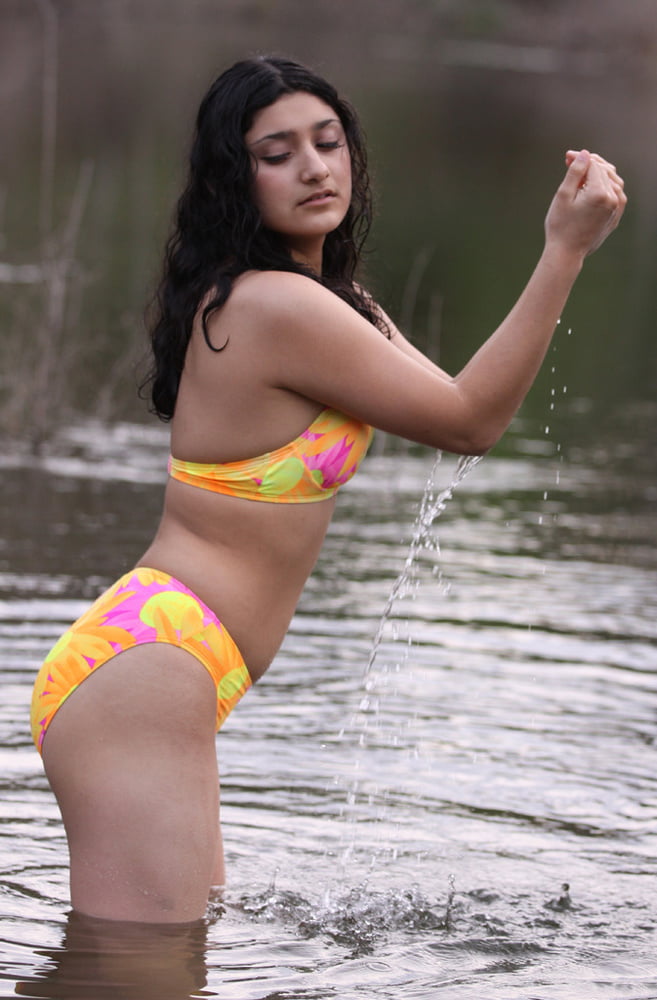 Sexy Desi Model Poonam Goes Almost Nude #106029102