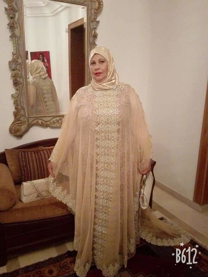 Arab Tunisian Mature Hijab BIG BOOBs &amp; BIG ASS BBW Granny #81485208