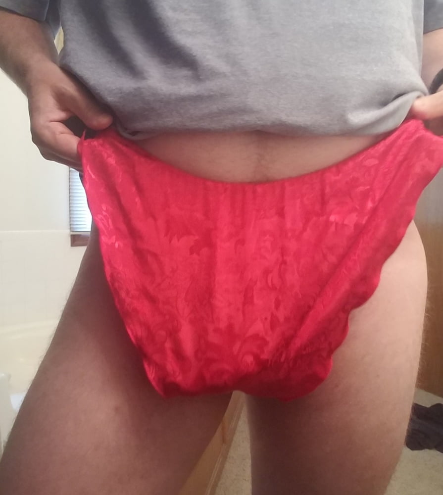 Red tap panties #106945242