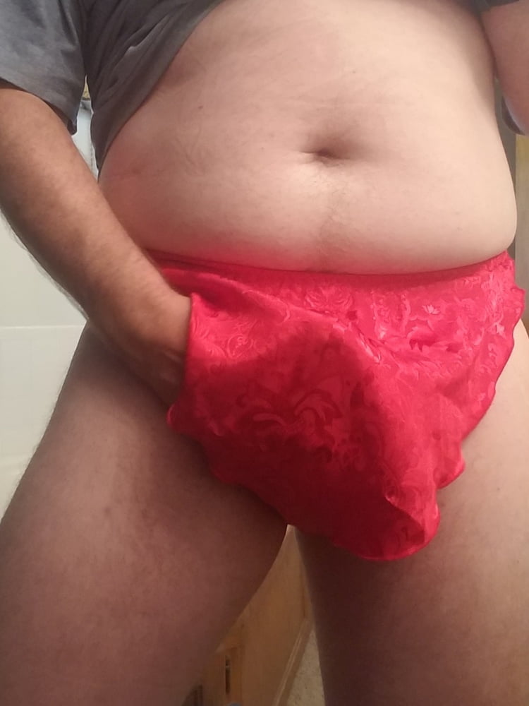 Red tap panties #106945245
