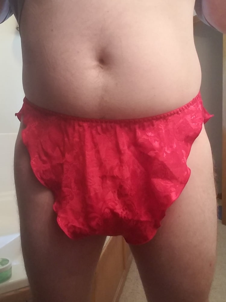 Red tap panties #106945249