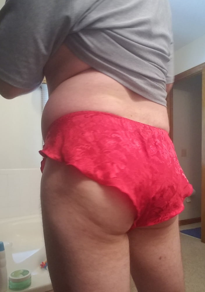 Red tap panties #106945252