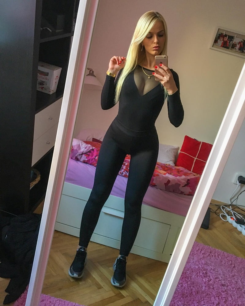 Ilonka cajankova - sexy tschechischen Fitness und Freddy tragen Modell
 #92024599