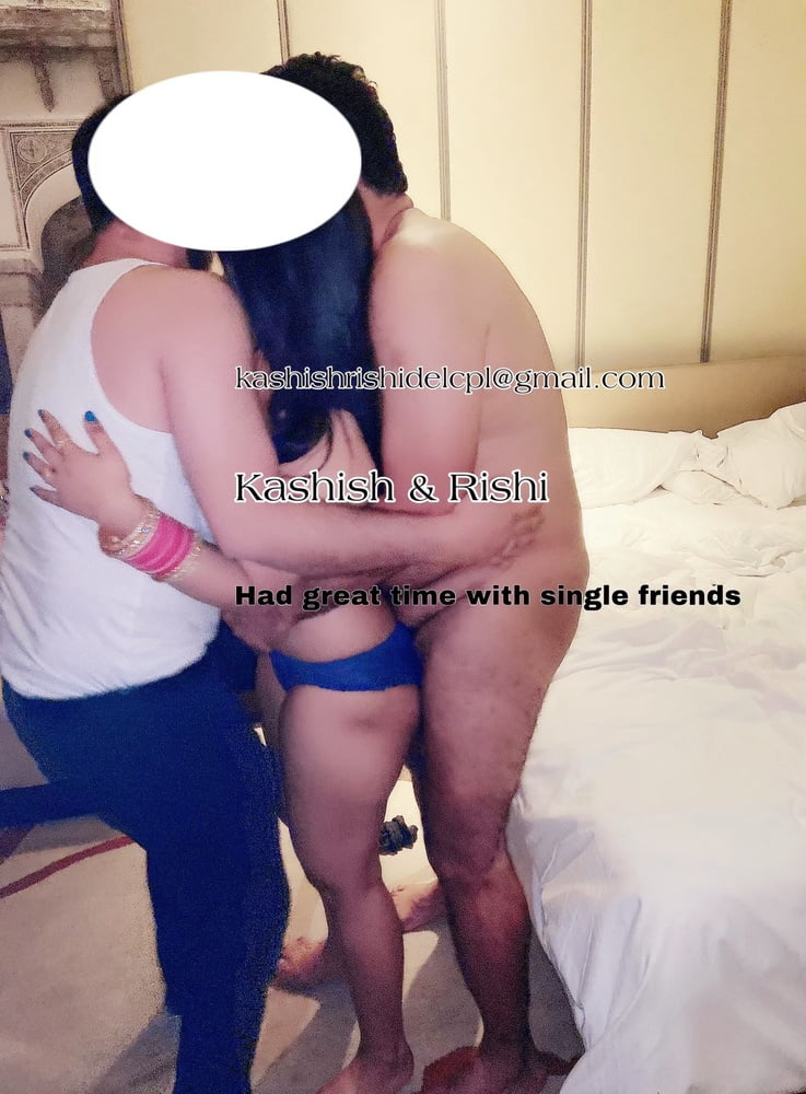 DESI indian couple sex threesome foursome group #103095389