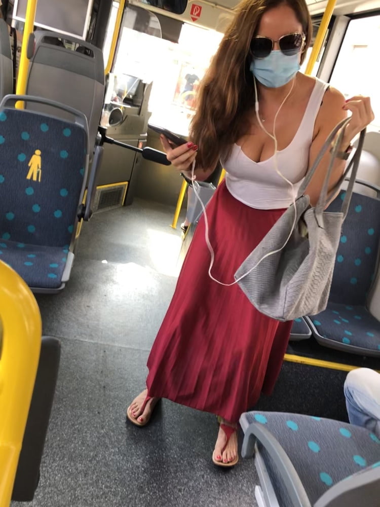 Huge tits in frankfurter bus line 39
 #81814861