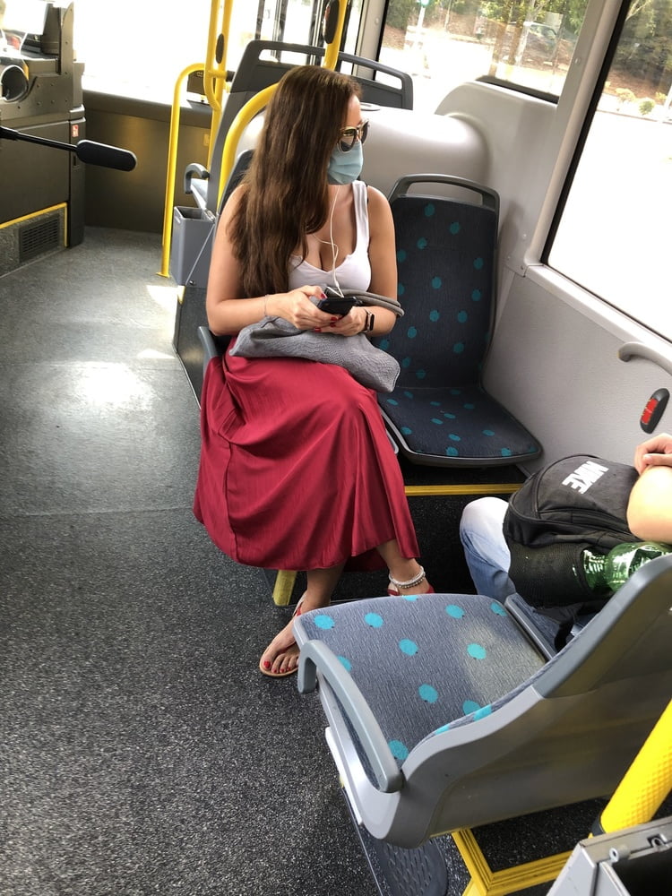 Huge tits in frankfurter bus line 39
 #81814893