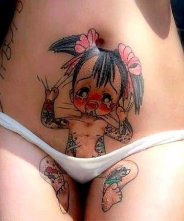 Pussy tattoo. #91235442