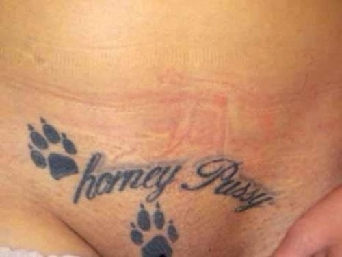 Pussy tattoo. #91236274