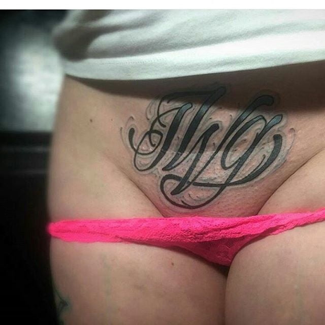 Pussy tattoo. #91236404