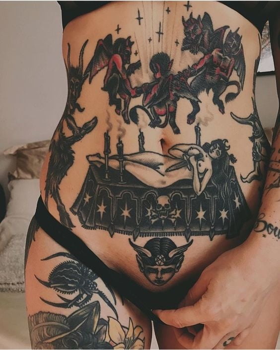 Pussy tattoo. #91236514