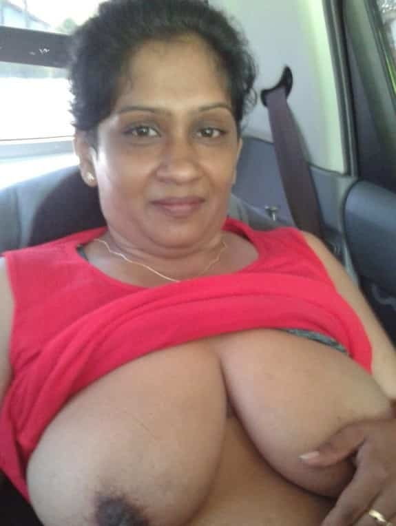 indian aunty goes nude in car #80237751