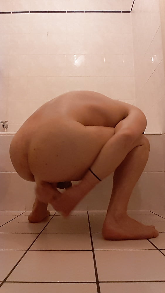 Tygra dildos her cunt ass in bathroom. #106899882