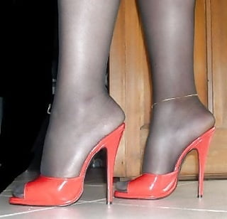 High heels fuß fetisch schuhe
 #105778251