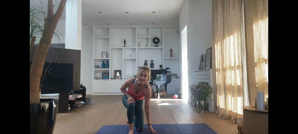 Dutch milf Wendy van Dijk yoga #100056270
