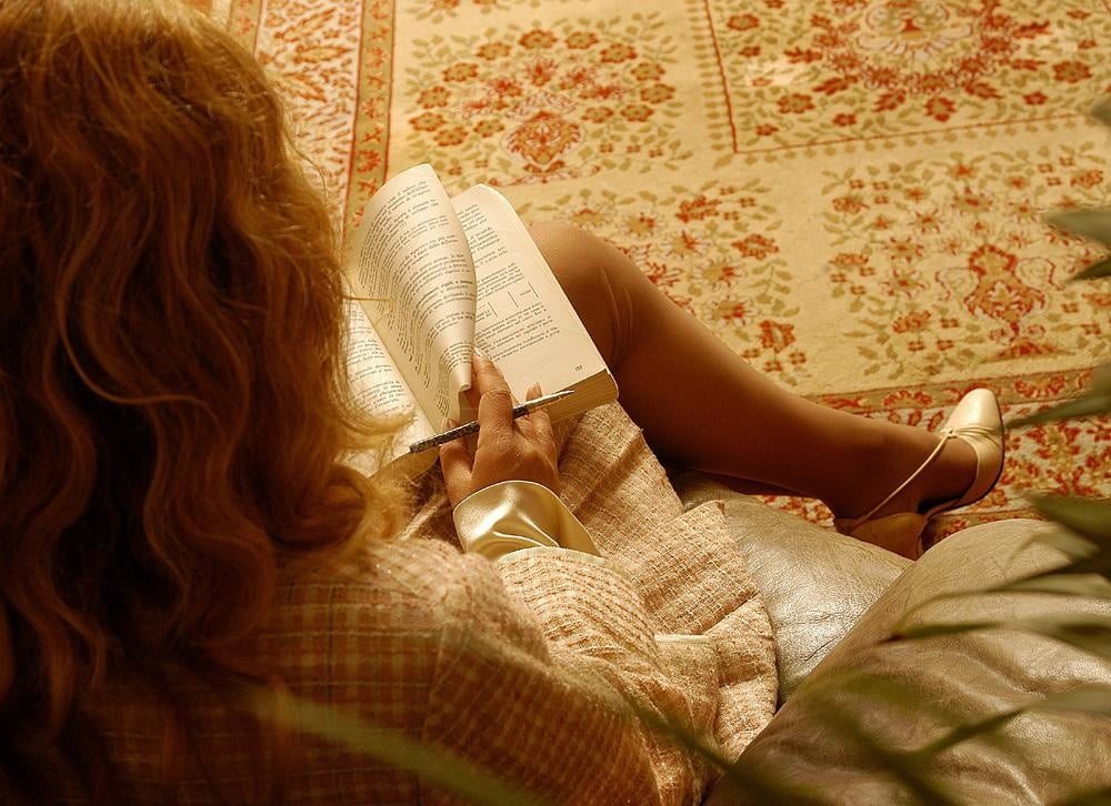 Studying On The Sofa #97667498