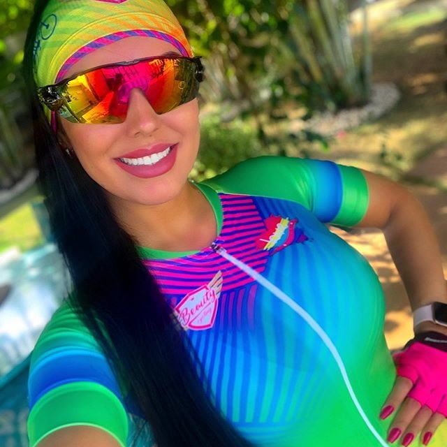 Aghata Inacio a gata da bike #91985319