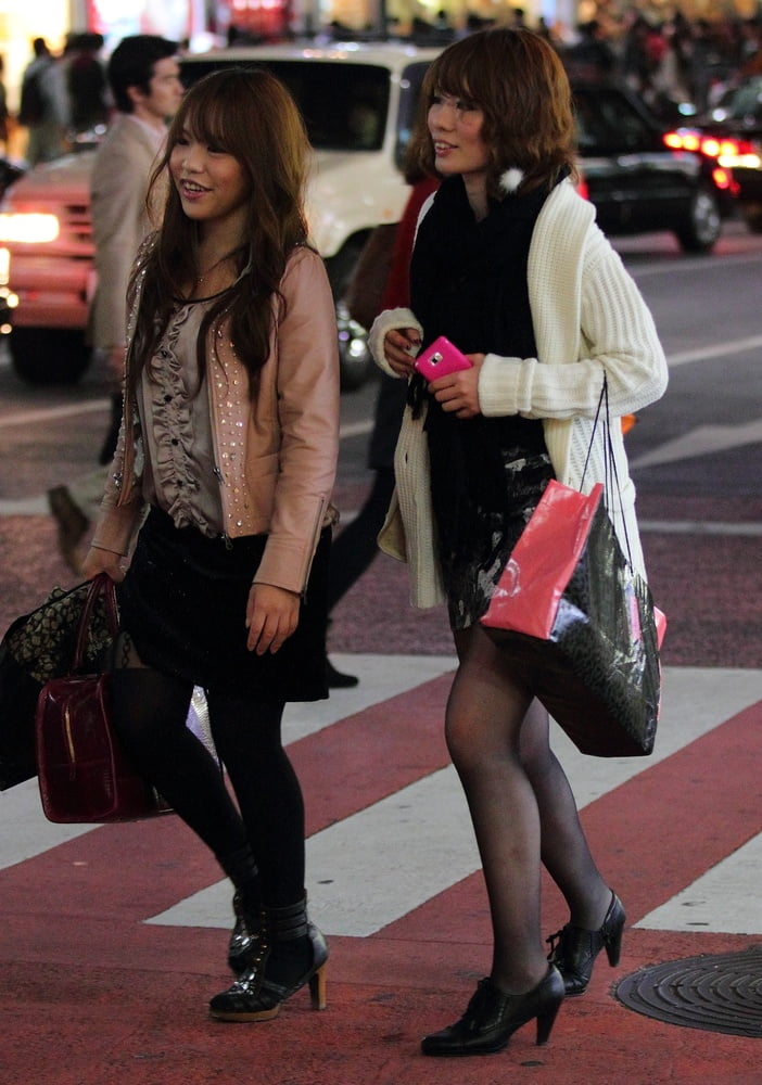 Straße Strumpfhosen - japanische Mädchen Teil 1
 #82256370