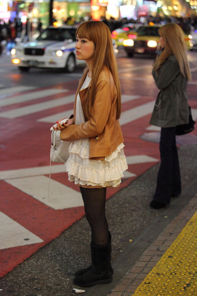 Straße Strumpfhosen - japanische Mädchen Teil 1
 #82256412