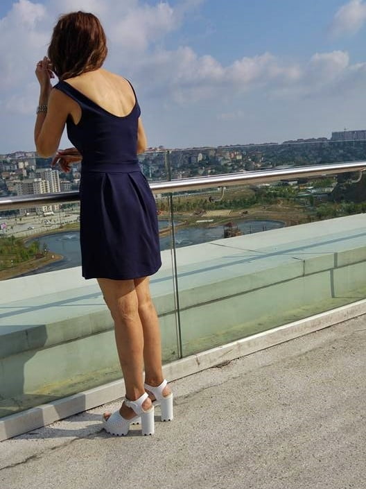 Turkish Milf Legs Skirt Nylon Turk olgun evli dul dress #98507516