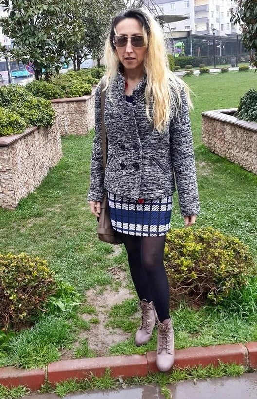 Turkish Milf Legs Skirt Nylon Turk olgun evli dul dress #98507531