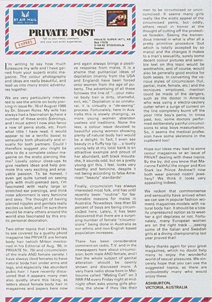 Vintage Retro-Porno - Privates Magazin - 082
 #92696211