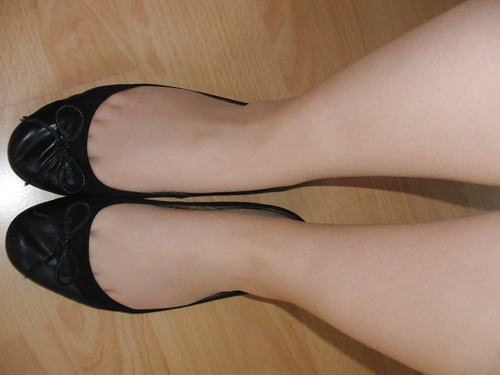 Nylon Feet in Flats &amp; Ballerinas #92512161